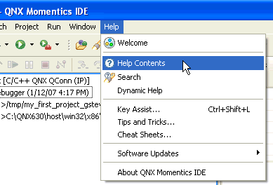 Help Contents